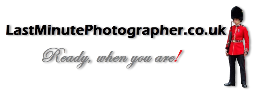 Last Minute Photographer, UK and Europe